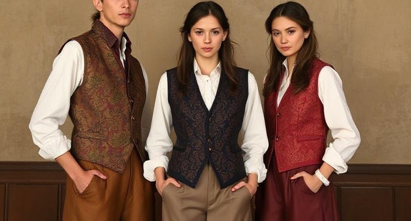 brocade vest