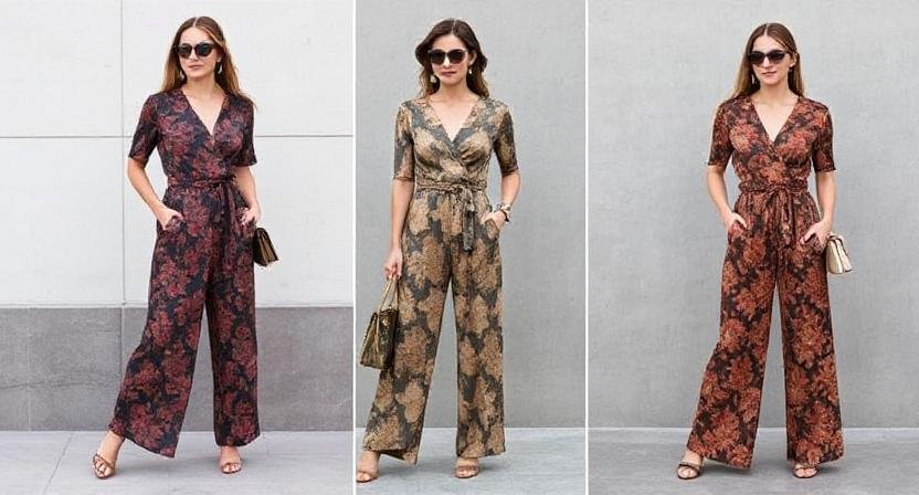 brocade jumpsuit